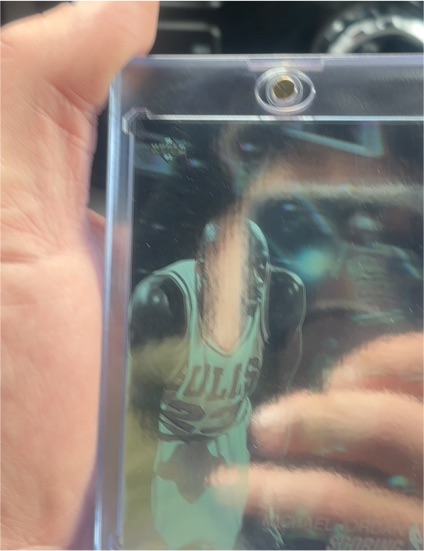1991 Upper Deck #AW1 Michael Jordan Scoring Champ — front