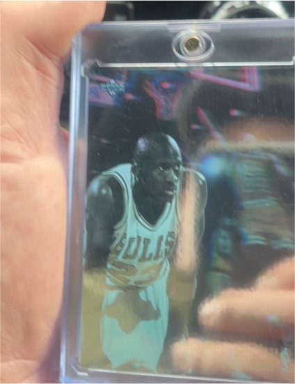 1991 Upper Deck Award Winner Holograms #AW1 Michael Jordan — front