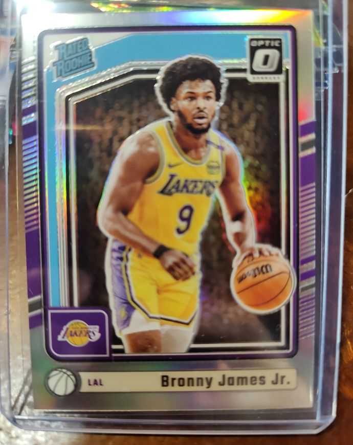 2024-25 Panini Donruss Optic #282 Bronny James Jr. — front