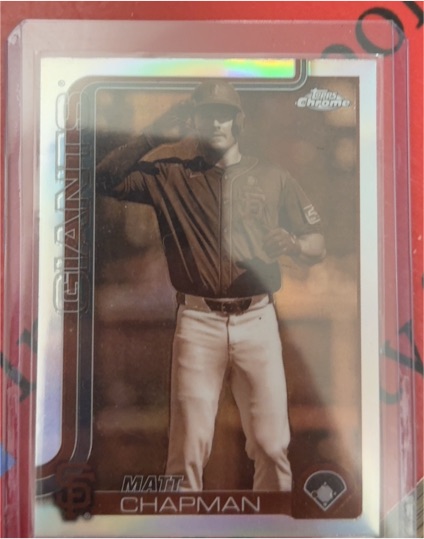 2025 Topps Chrome #148 Matt Chapman — front