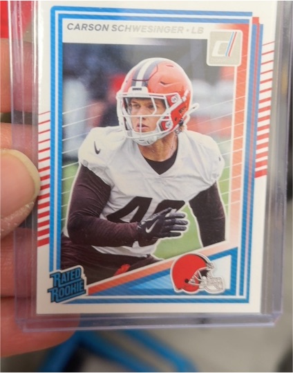 2025 Donruss #392 Carson Schwesinger — front