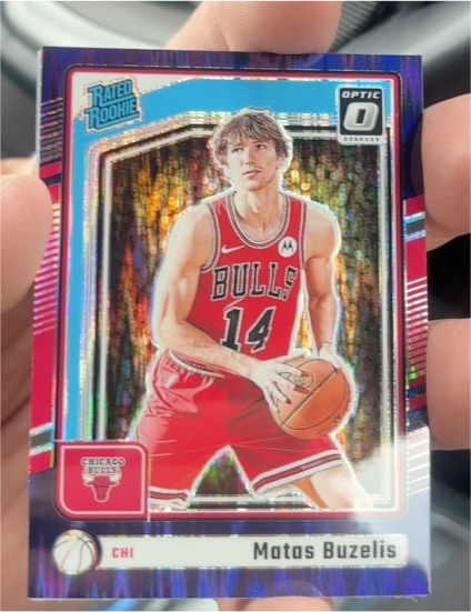 2024-25 Panini Donruss Optic #271 Matas Buzelis — front