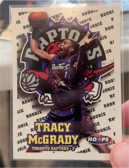 1997-98 NBA Hoops #169 Tracy McGrady — front