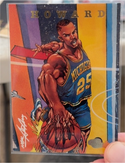 1994 Classic Draft #103 Juwan Howard — front