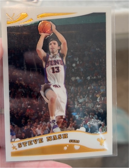 2005-06 Topps Chrome #98 Steve Nash — front