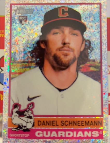2025 Topps Heritage #332 Daniel Schneemann — front