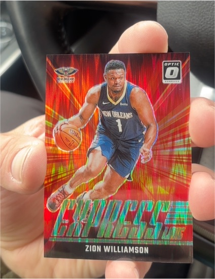2024-25 Donruss Optic #20 Zion Williamson Express Lane — front