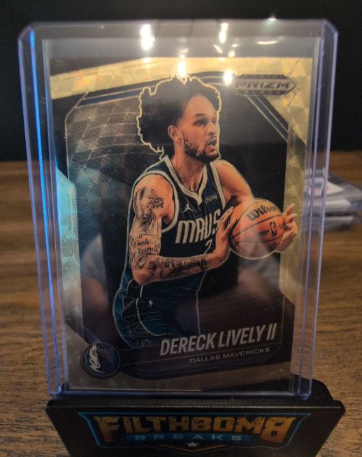 2024-25 Panini Prizm Black #200 Dereck Lively II — front