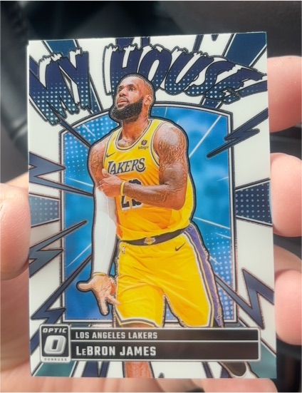 2024-25 Donruss Optic #3 LeBron James My House — front