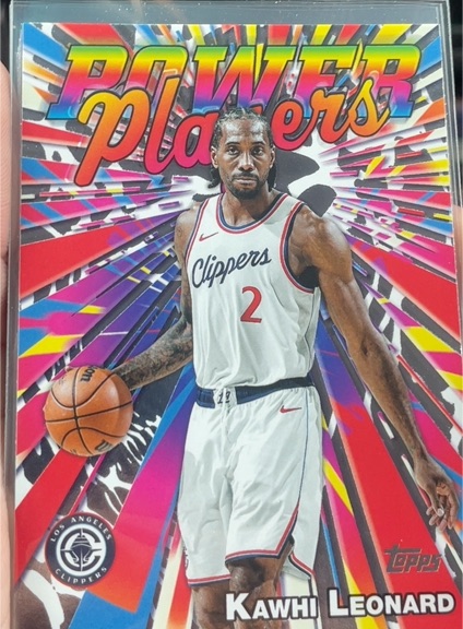 2025-26 Topps Power Players #PP-8 Kawhi Leonard — front