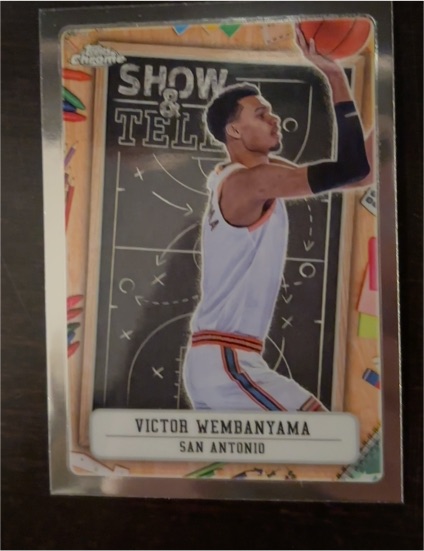 2024-25 Topps Chrome #ST-9 Victor Wembanyama — front