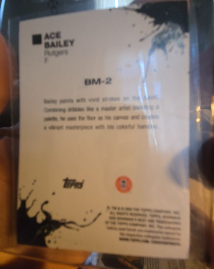 2024-25 Bowman U Best Masterpieces #BM-2 Ace Bailey — front