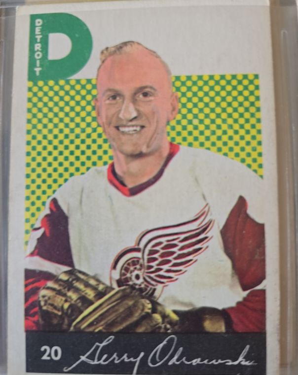 1962-63 Parkhurst #20 Gerry Odrowski — front