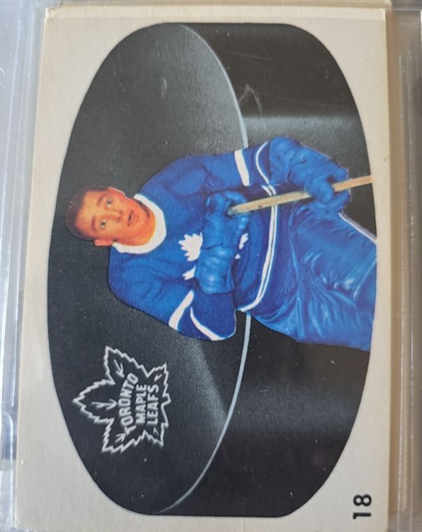 1962-63 Parkhurst #18 Frank Mahovlich — front