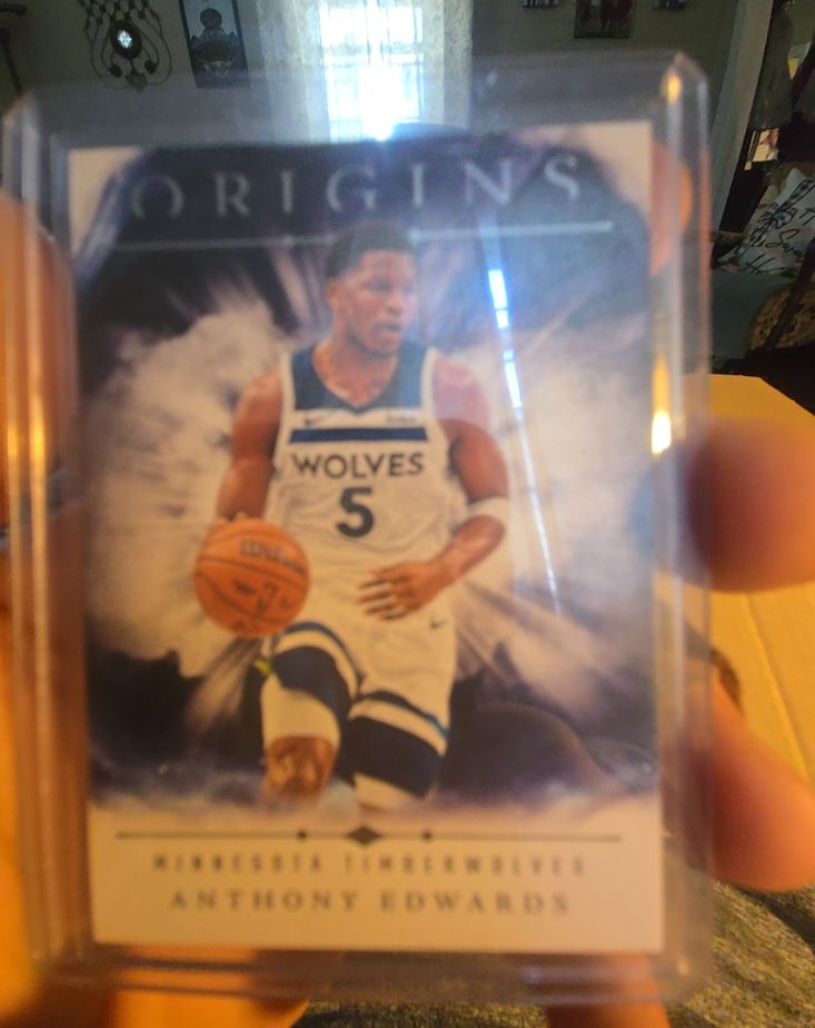 2024-25 Panini Origins #8 Anthony Edwards — front