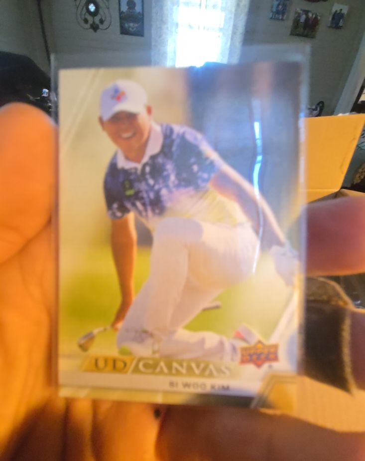 2024 Upper Deck Golf UD Canvas #C-23 Si Woo Kim — front