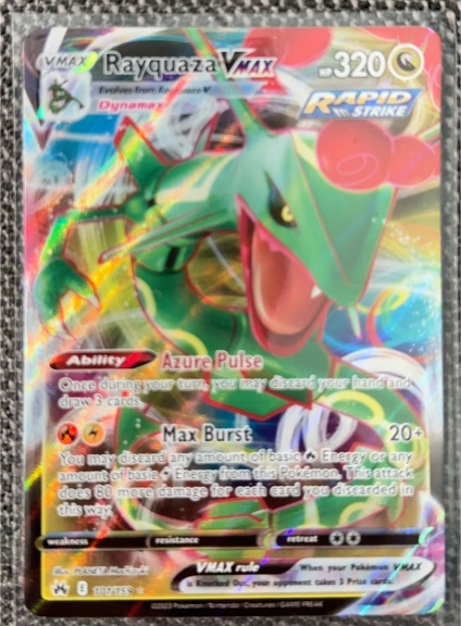 Rayquaza VMAX 101/159 Crown Zenith — front