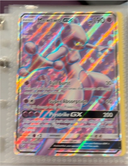 2017 Pokémon TCG #72 Mewtwo GX — front
