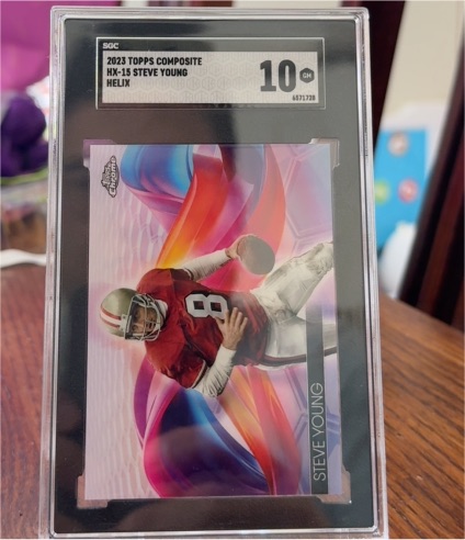 2023 Topps Composite #HX-15 Steve Young — front