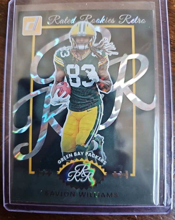 2025 Donruss Rated Rookies Retro #7 Savion Williams — front