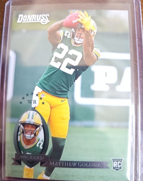 2025 Donruss #7 Matthew Golden Retro 1995 — front