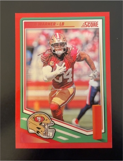 2025 Panini Score Football #118 Fred Warner — front