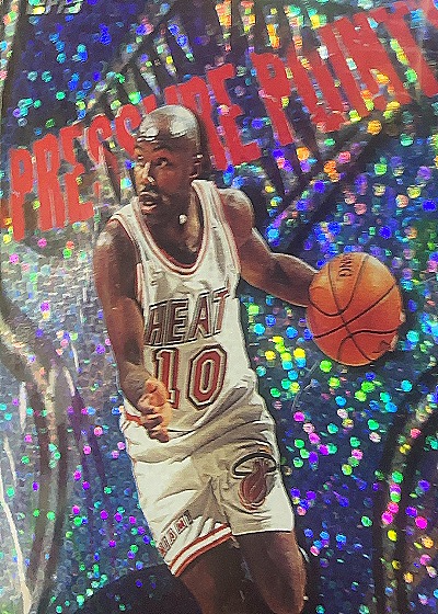 1996-97 Panini Prizm #10 Tim Hardaway Jr — front