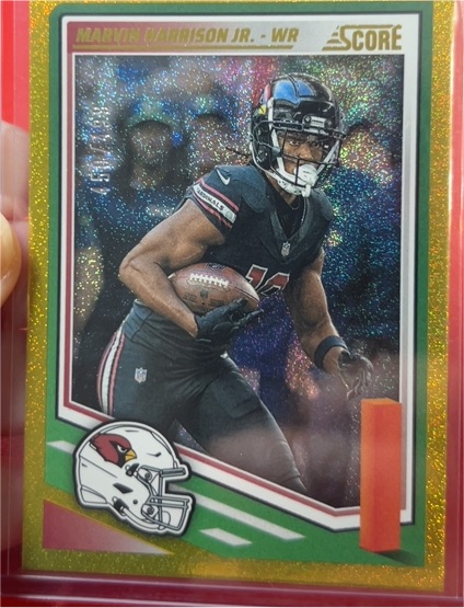 2025 Panini Score #186 Marvin Harrison Jr. — front