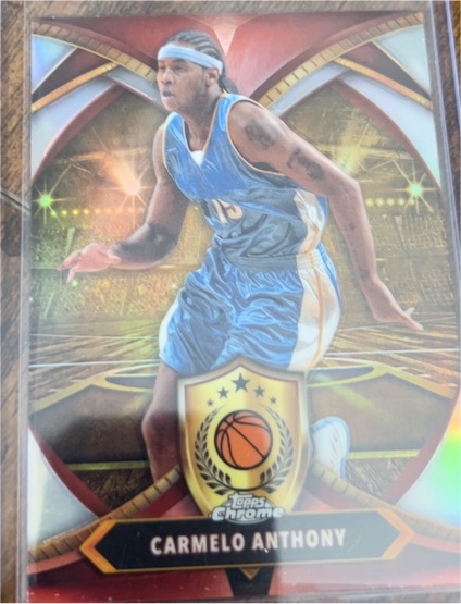 2024-25 Topps Chrome Ball of Duty #BOD-19 Carmelo Anthony — front