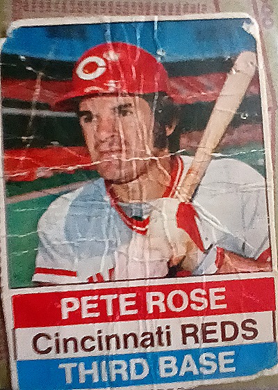1976 Hostess Baseball #66 Pete Rose — front