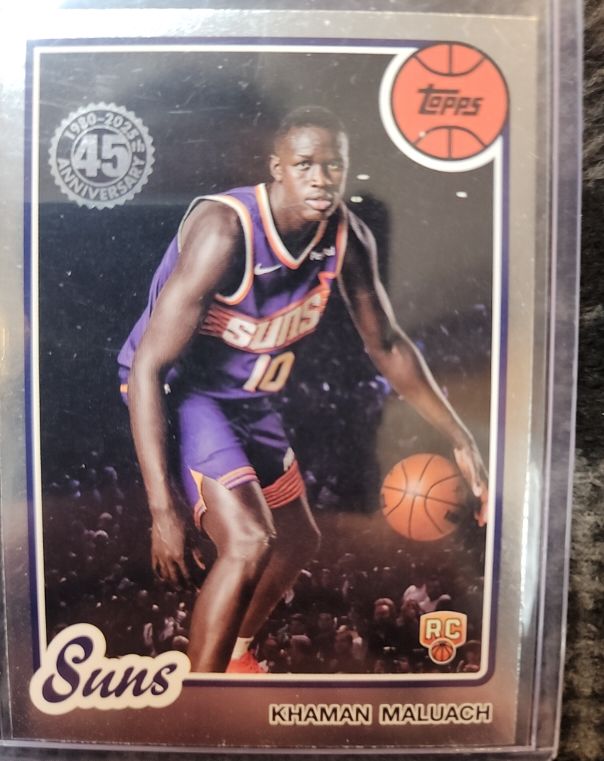 2025-26 Topps 1980-81 #80BK-57 Khaman Maluach RC Suns — front
