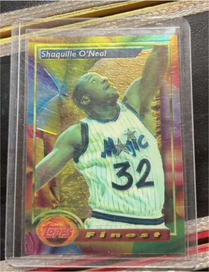 1993-94 Topps Finest #3 Shaquille O'Neal — front