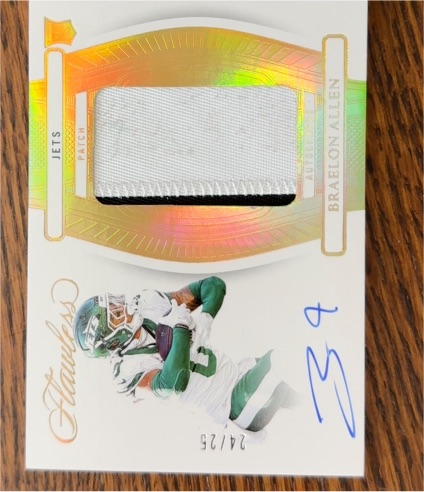 2024 Panini Flawless #24 Braelon Allen — front