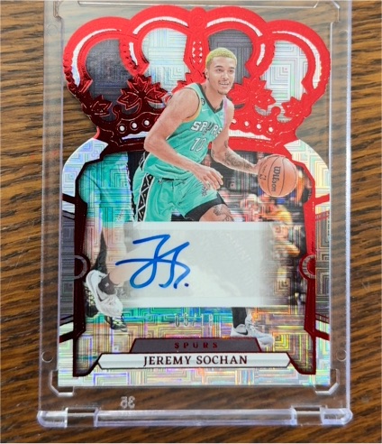 2023-24 Panini Crown Royale #CA-SOC Jeremy Sochan — front