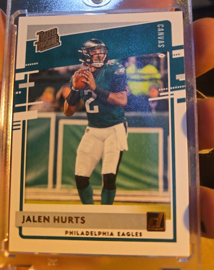 2020 Donruss #314 Jalen Hurts — front