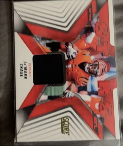2025 Panini Score Stars of the NFL #SNJ-JCE Ja'Marr Chase — front