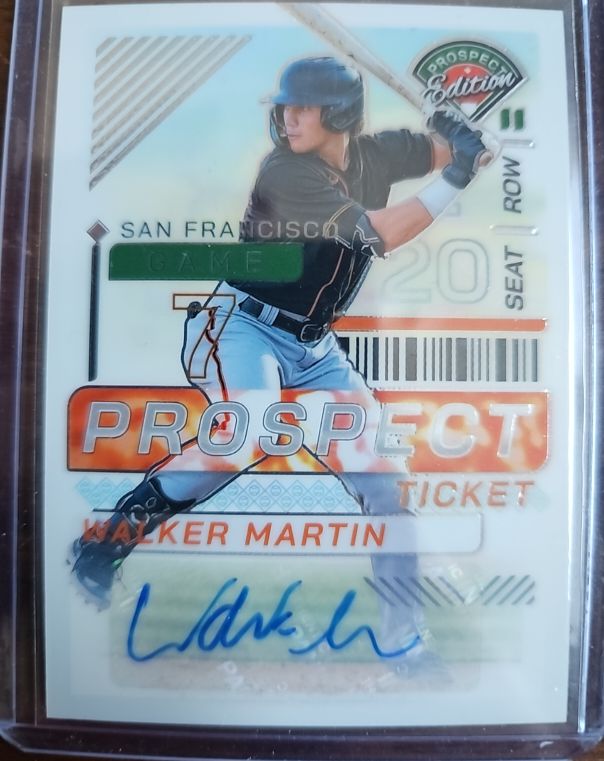 2024 Panini Prospect Edition #121 Walker Martin — front