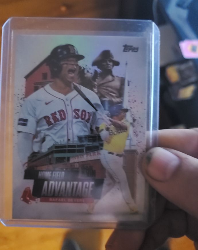 2025 Topps Series 1 #HA-18 Rafael Devers Home Field Advantage — front