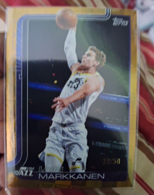 2025-26 Topps #129 Lauri Markkanen — front