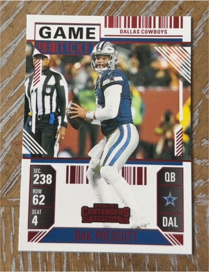 2024 Panini Contenders #25 Dak Prescott — front