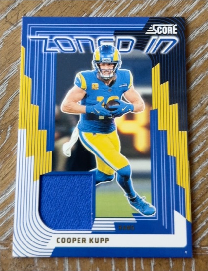 2025 Panini Score Zoned In #ZON-CKP Cooper Kupp — front