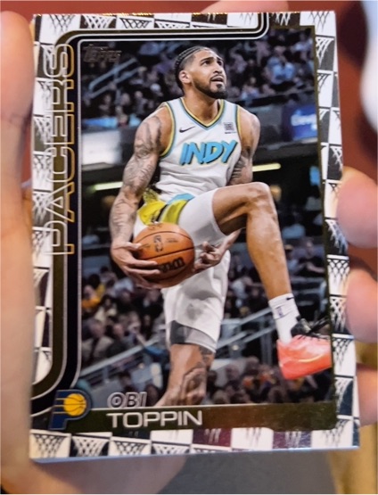 2025-26 Topps #51 Obi Toppin Indiana Pacers — front