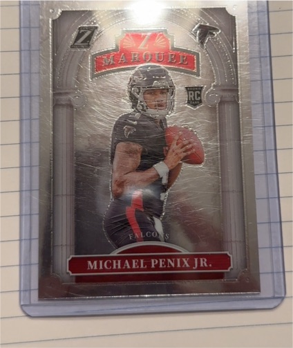 2024 Panini Zenith #9 Michael Penix Jr. Z Marquee — front