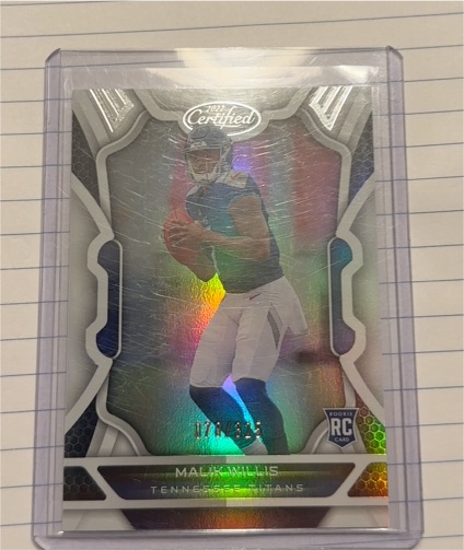 2022 Panini Certified #35 Malik Willis — front