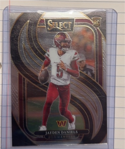 2024 Panini Select Premier Level #112 Jayden Daniels — front
