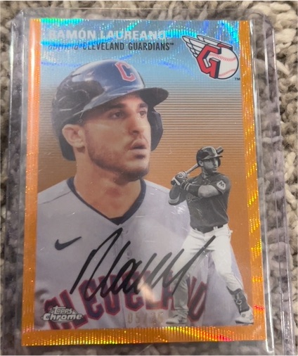2023 Topps Chrome Platinum #390 Ramon Laureano — front