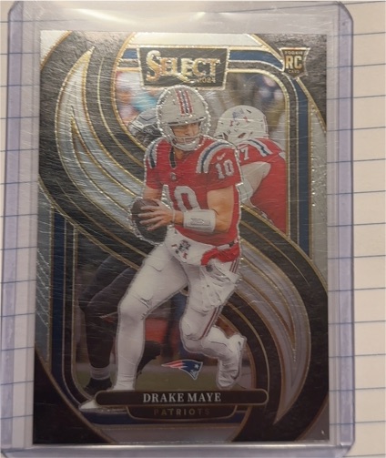 2024 Panini Select Premier Level #113 Drake Maye — front