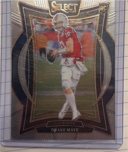 2024 Panini Select #27 Drake Maye — front