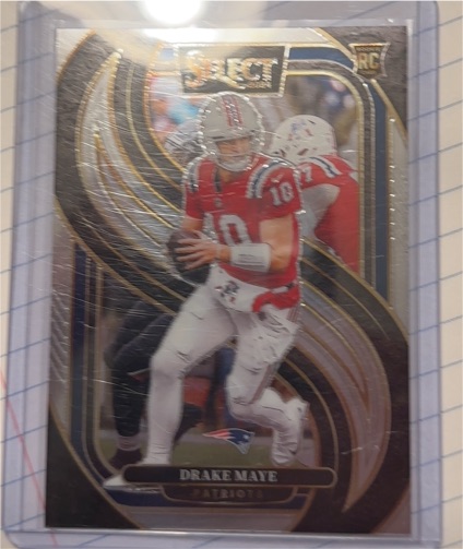 2024 Panini Select Premier Level #113 Drake Maye — front