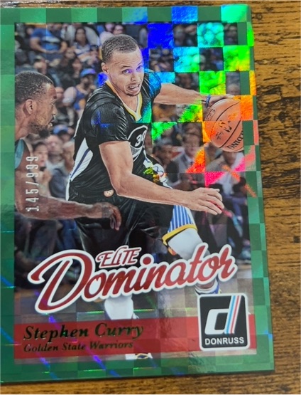 2014 Donruss #5 Stephen Curry Elite Dominator — front